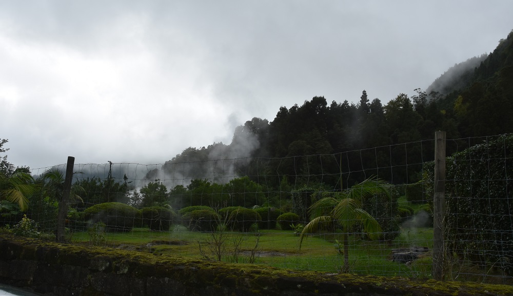 wzgórza nad Lago Furnas