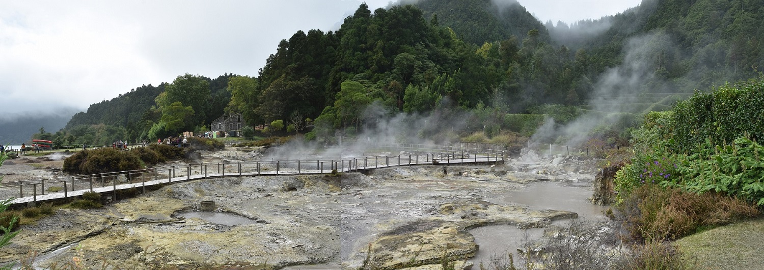 pole geotermalne w Furnas /