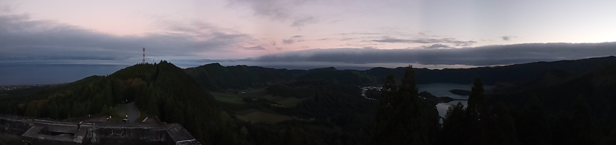 panorama z dachu hotelu