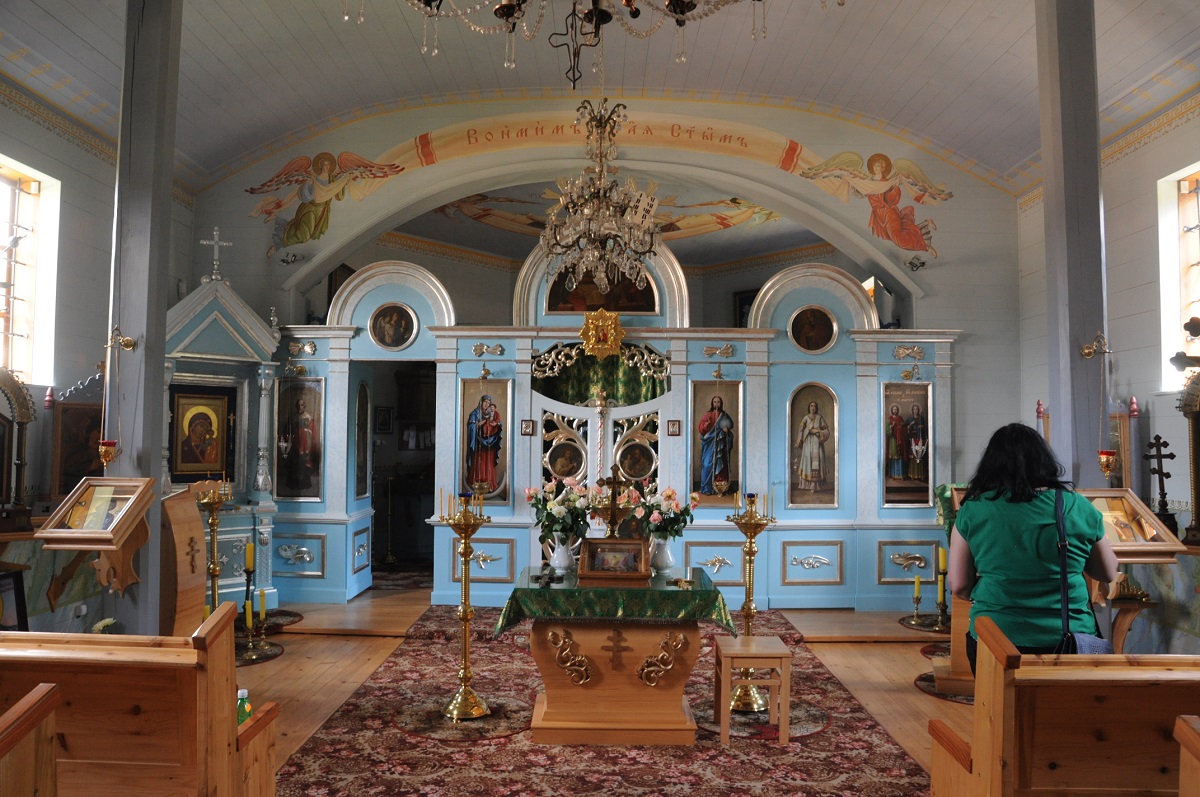 ikonostas w cerkwi prawosławnej