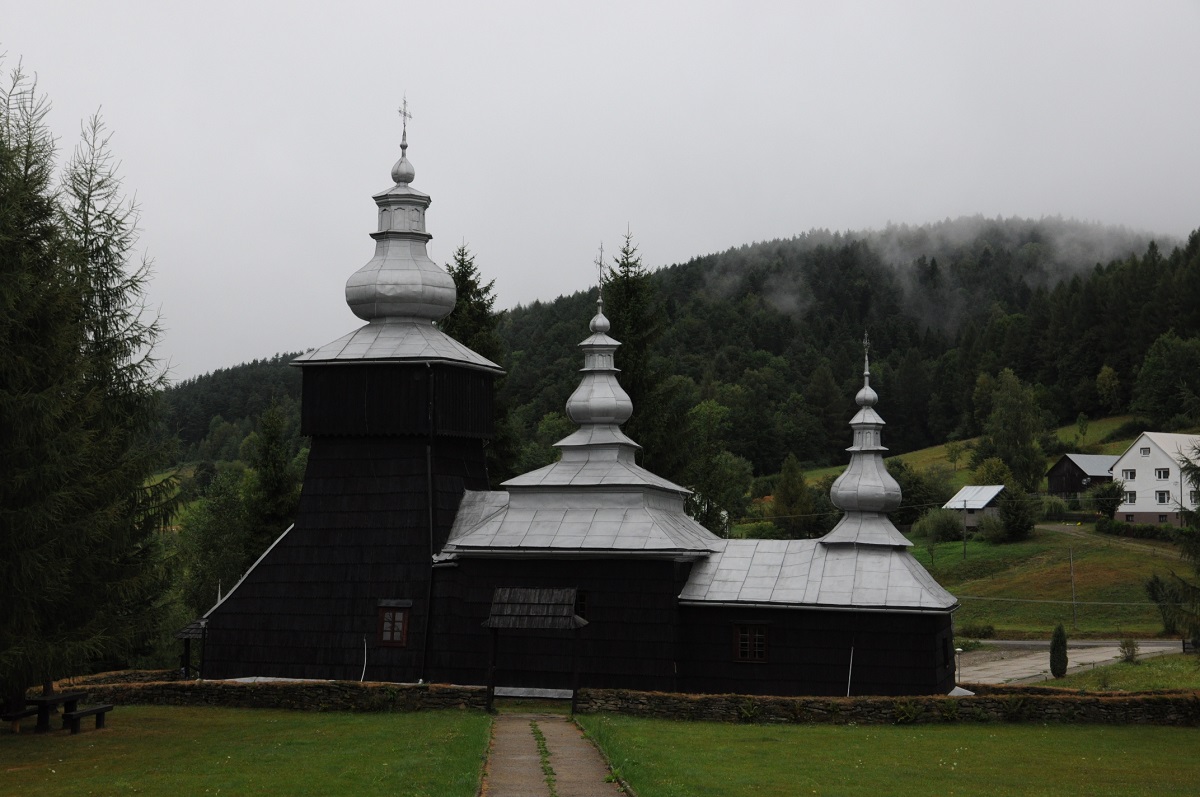 Beskid Niski -cerkiew w Czarnej