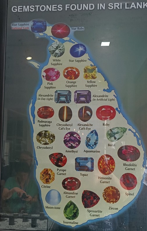 mapa Sri Lanki
