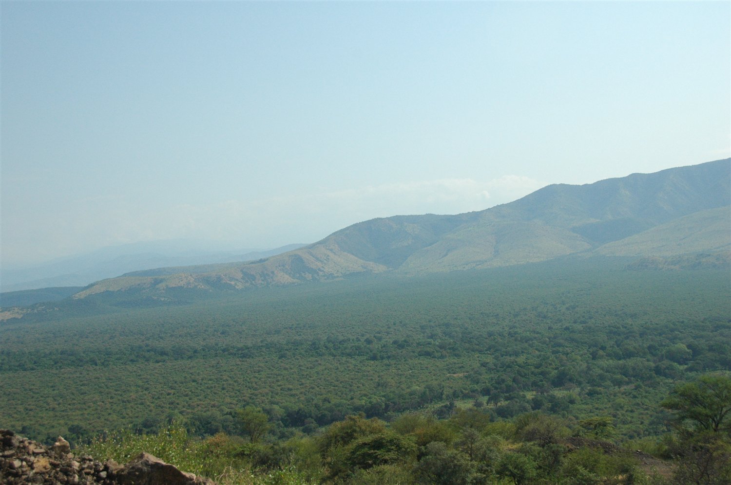 panorama parku narodowego Mago