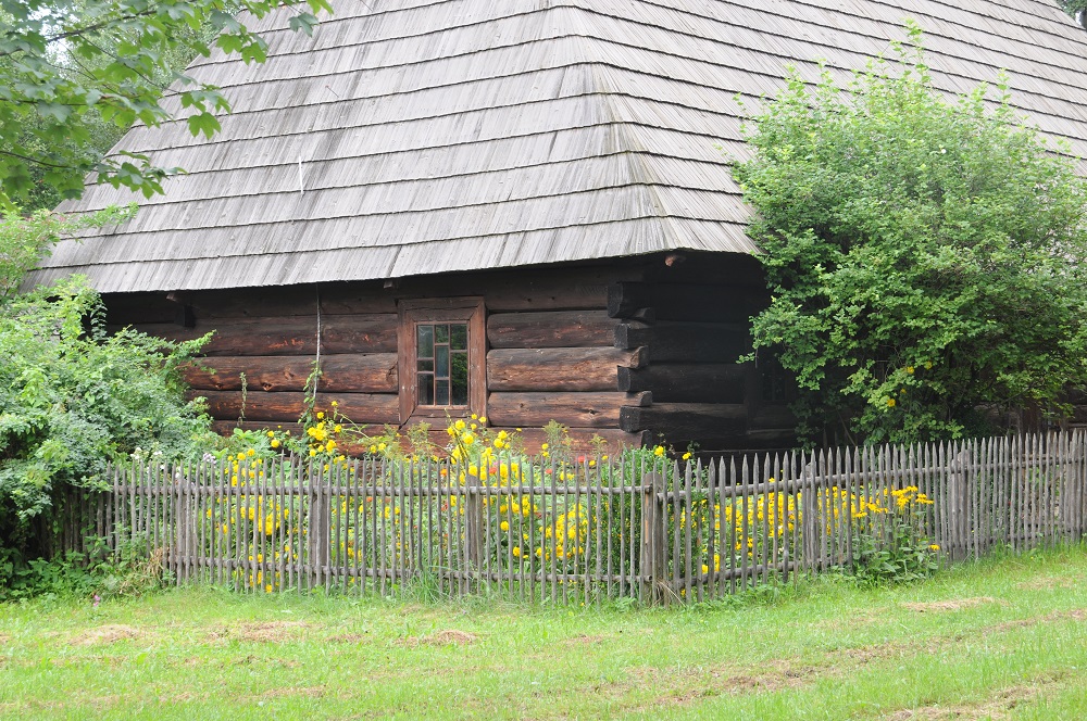 chałupa w skansenie