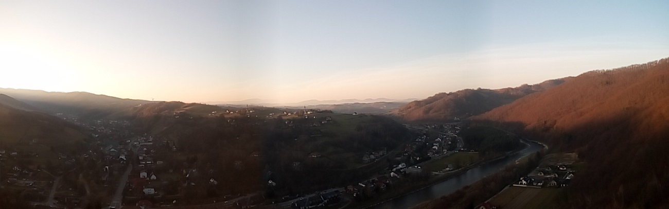 panorama z Rytra