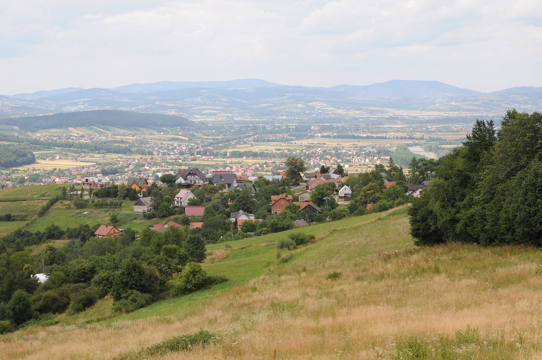 widok na Barcice 