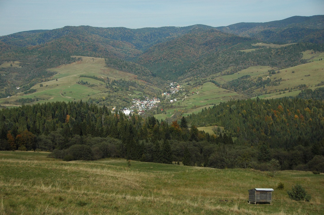 niebieski szlak do Szczawnicy