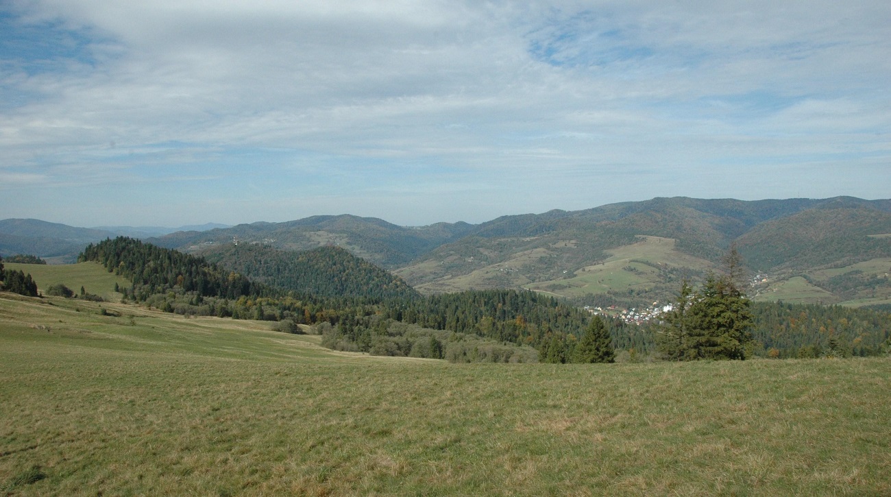 panorama Beskid  - Radziejowa