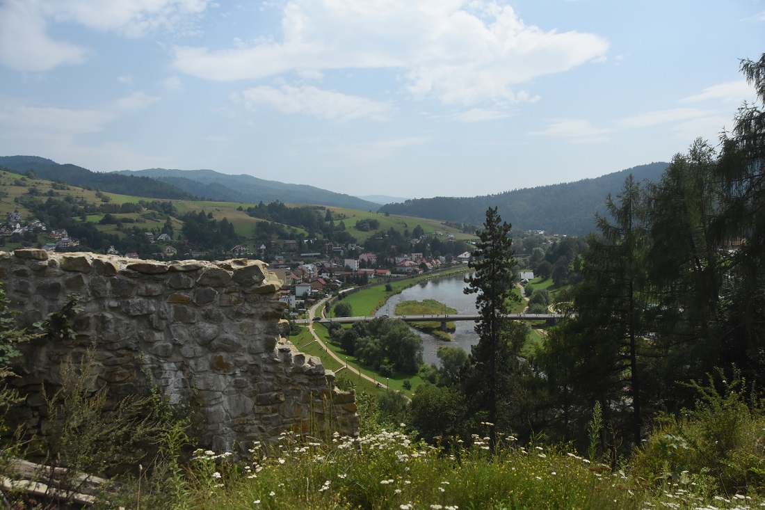 panorama z Muszyny