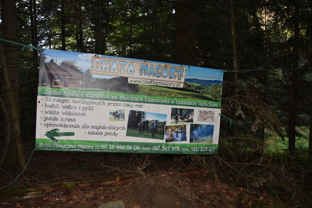 tablica Chaty Magóry