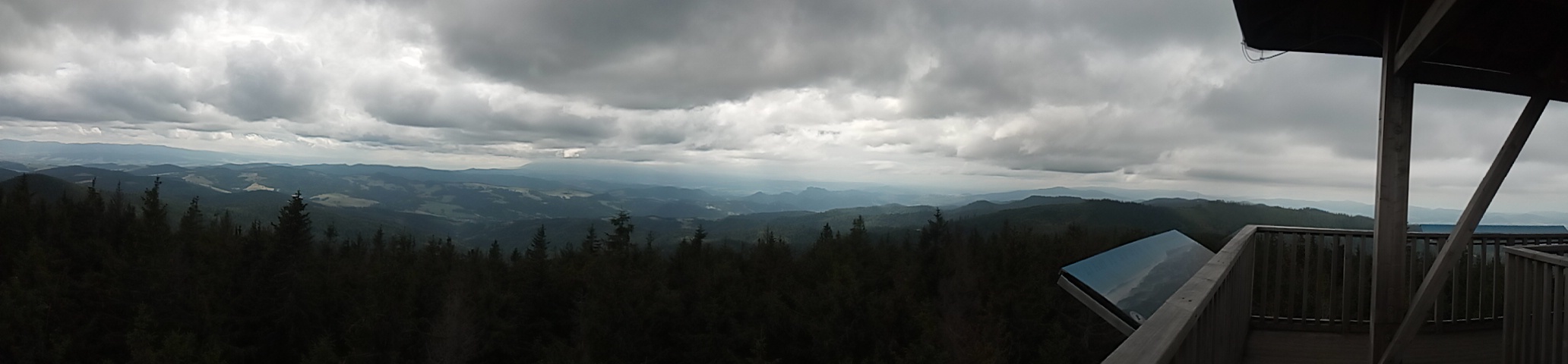 panorama z Radziejowej