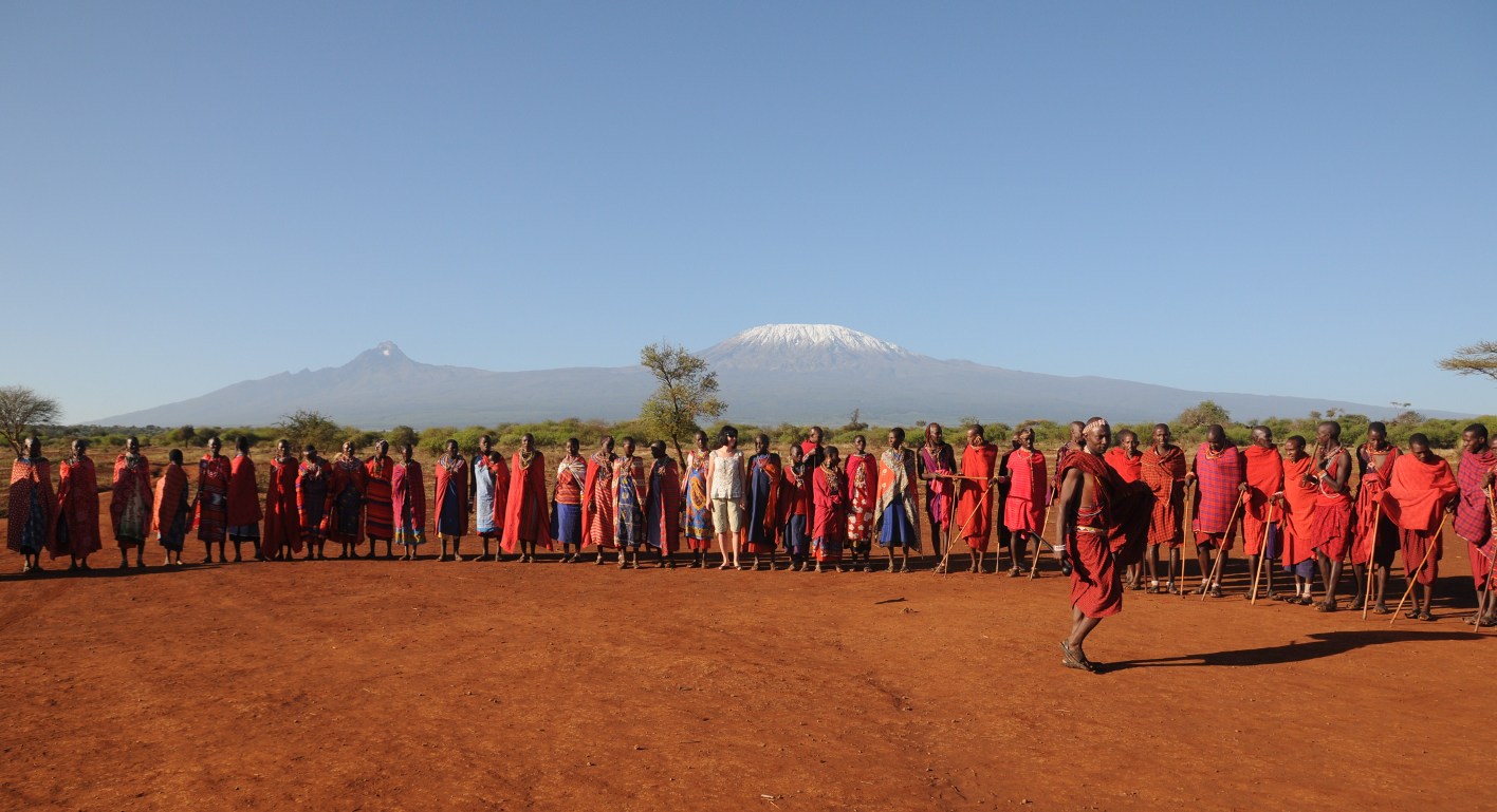 zdjęcie - Masajowie pod Kilimandżaro