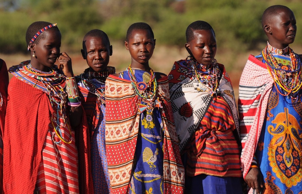 masajskie dziewczyny w Kenii