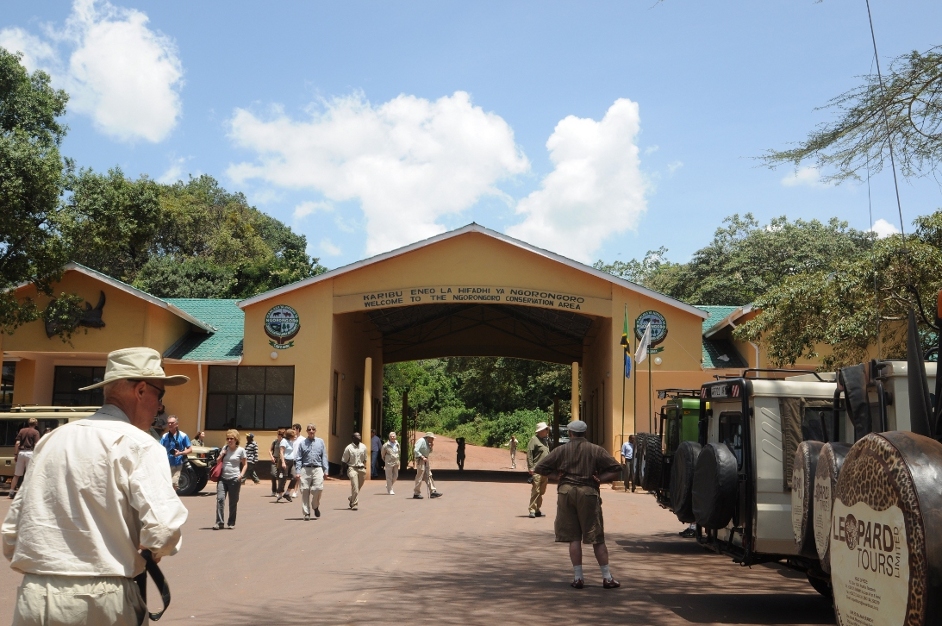 wjazd na obszar Ngorongoro