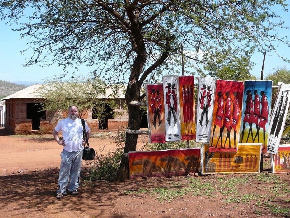 masajskie malowidła - Tanzania