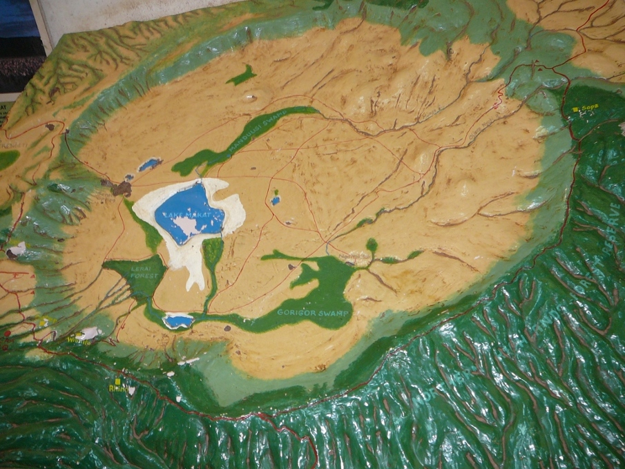 Mapa krateru