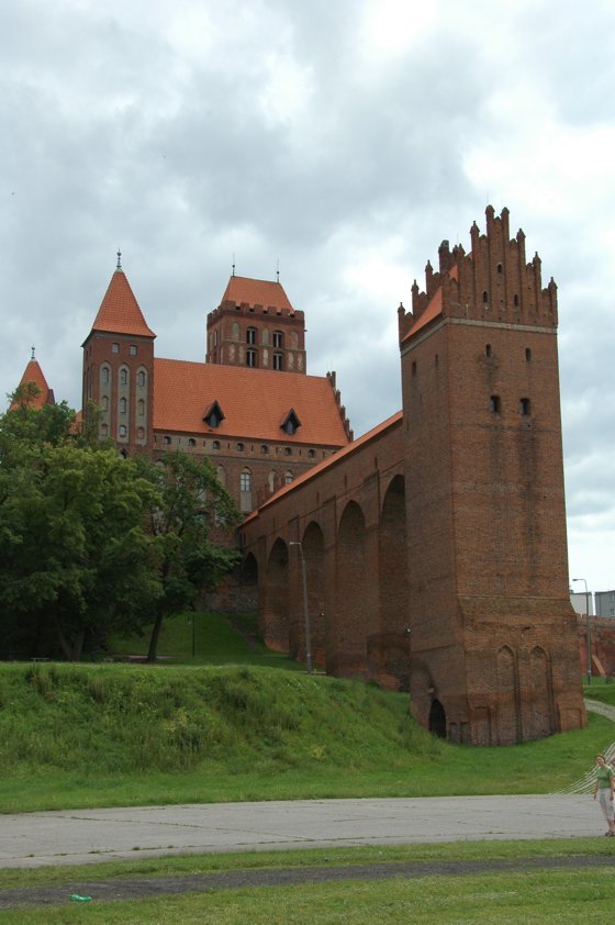 Kwidzyń - Zamek biskupi z gdaniskiem