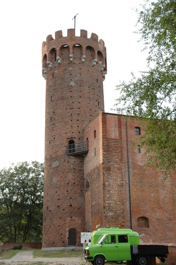 Ciekawa wieża zamku