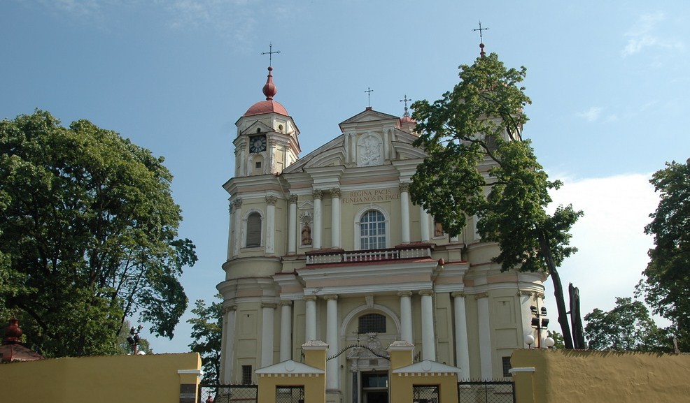 Wilno - Kościół św. Piotra i Pawła
