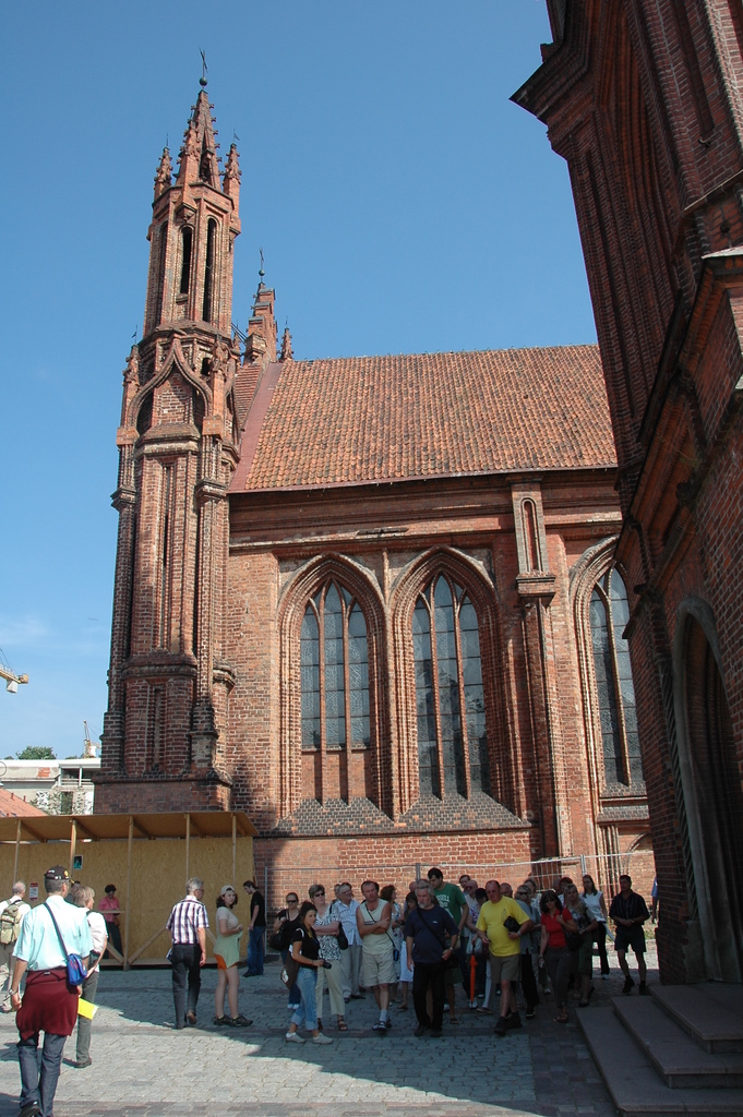 Wilno -Kościół św. Anny