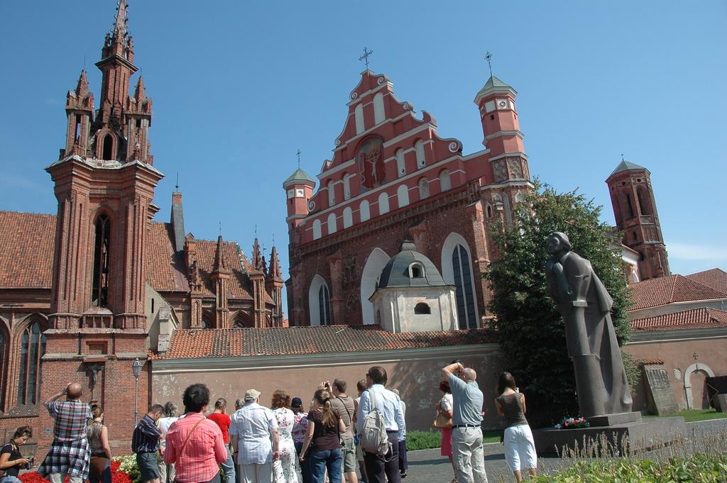 Gotycki zakątek w Wilnie
