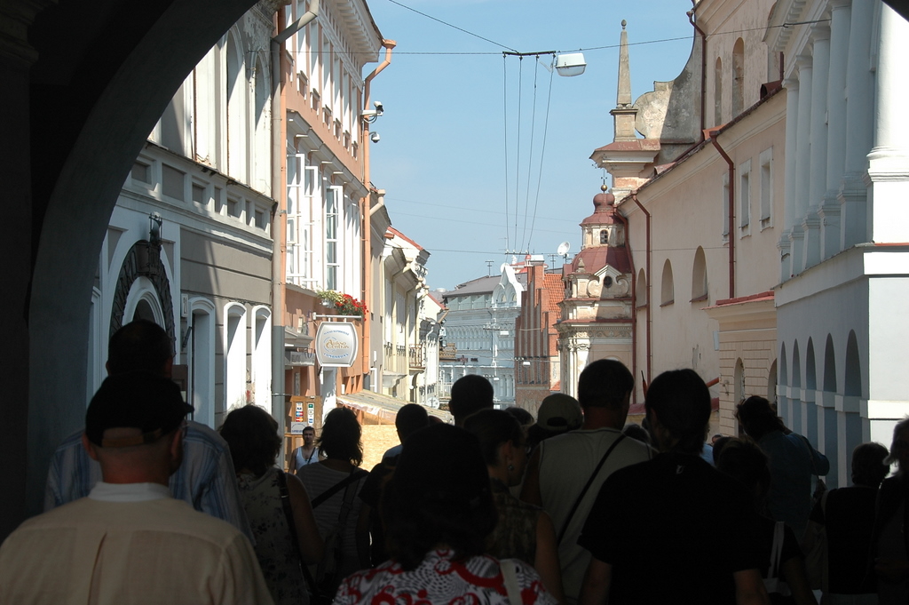 Ulica na Starym Mieście w Wilnie