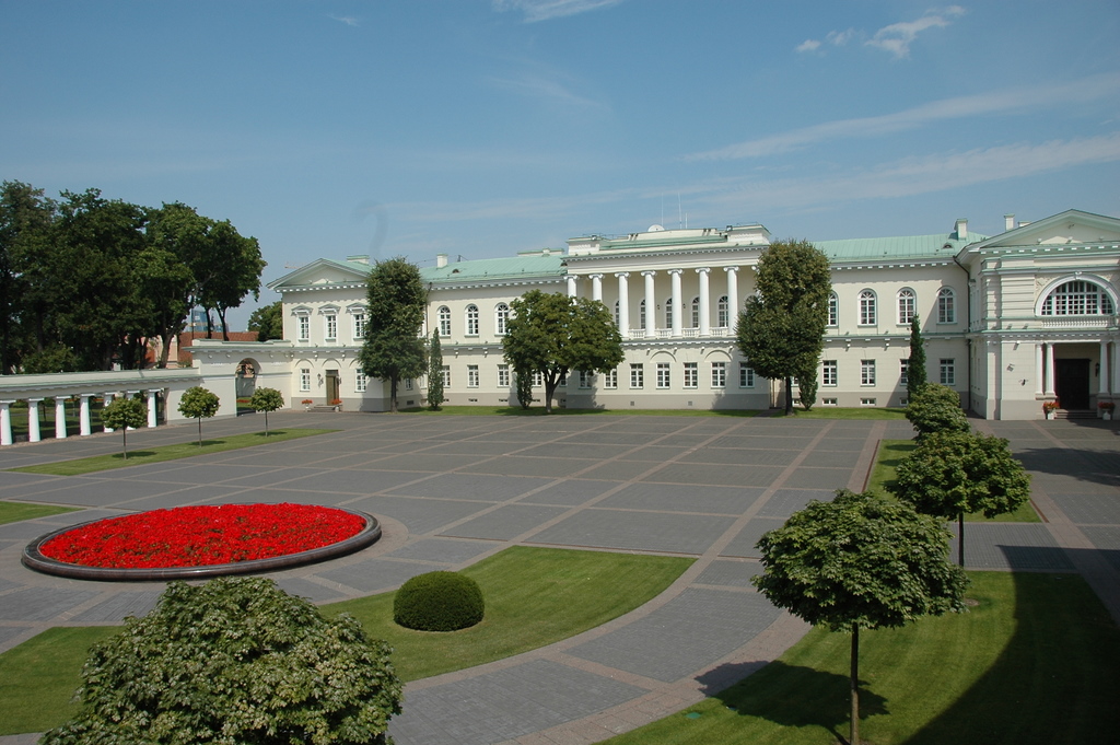 Tył Pałacu Prezydenckiego
