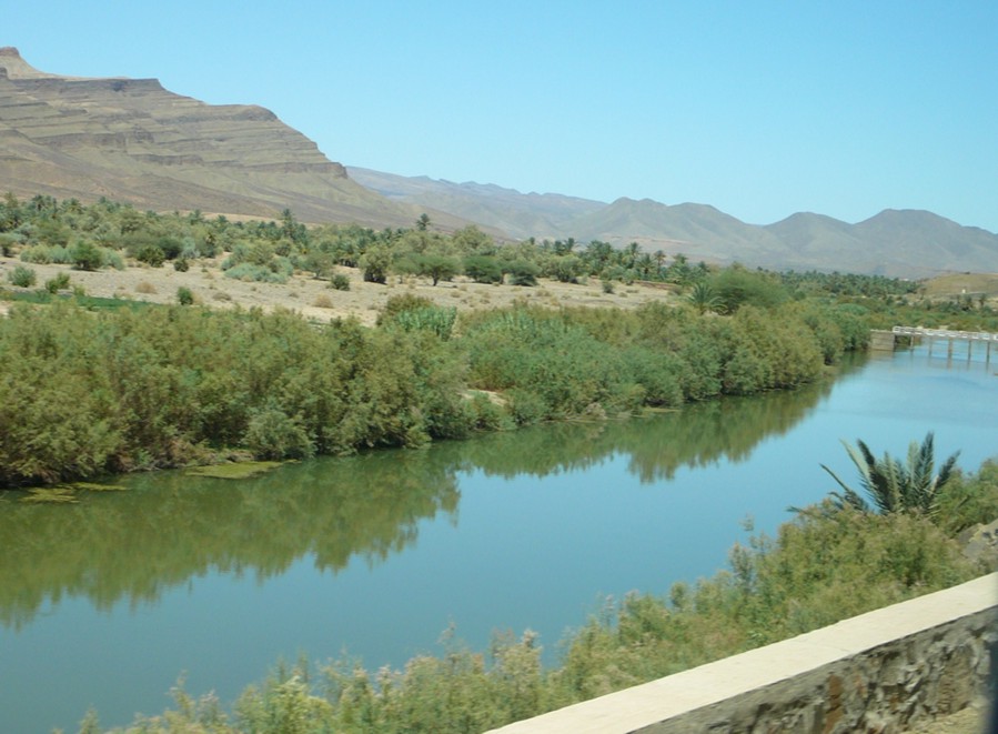 Maroko - rzeka Draa