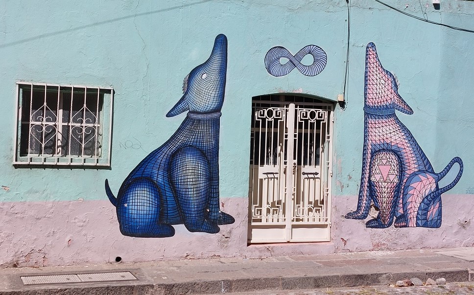 mural pieski