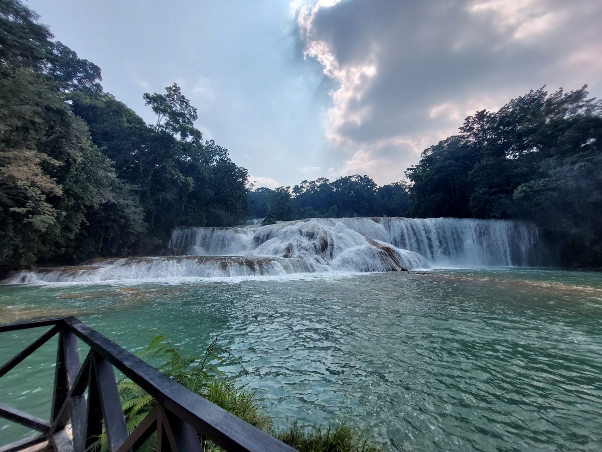 wodospad Aqua Azul