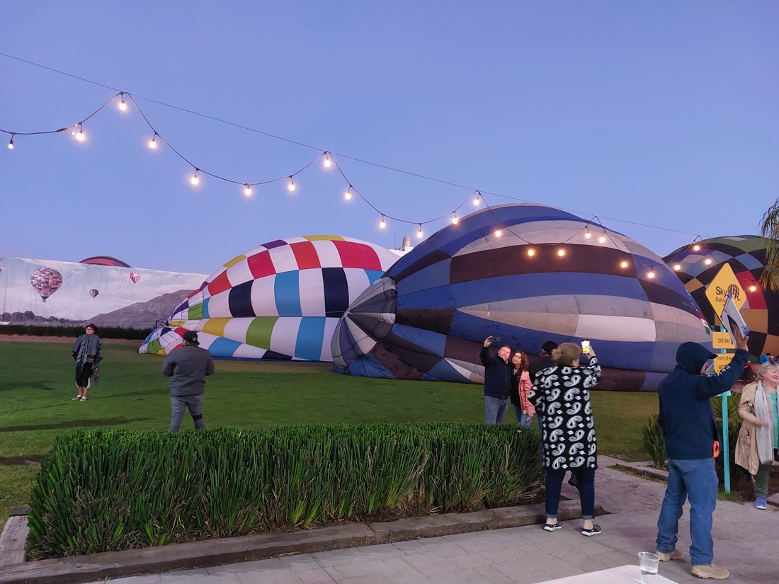 balony napełniaja sie