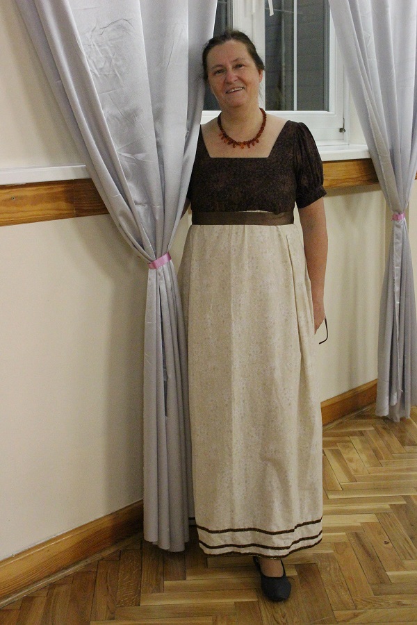 sukienka józefnka XIX wiek