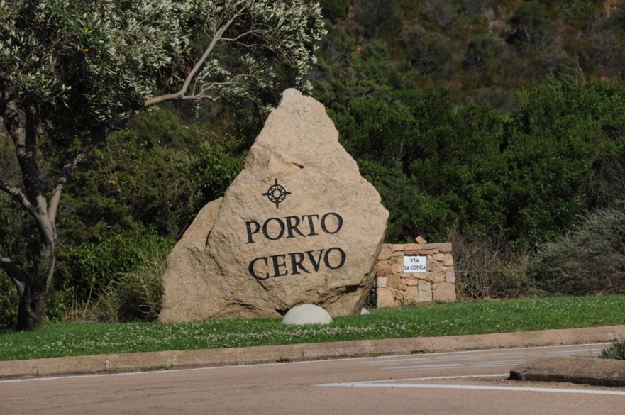 Granica miasta Porto Cervo