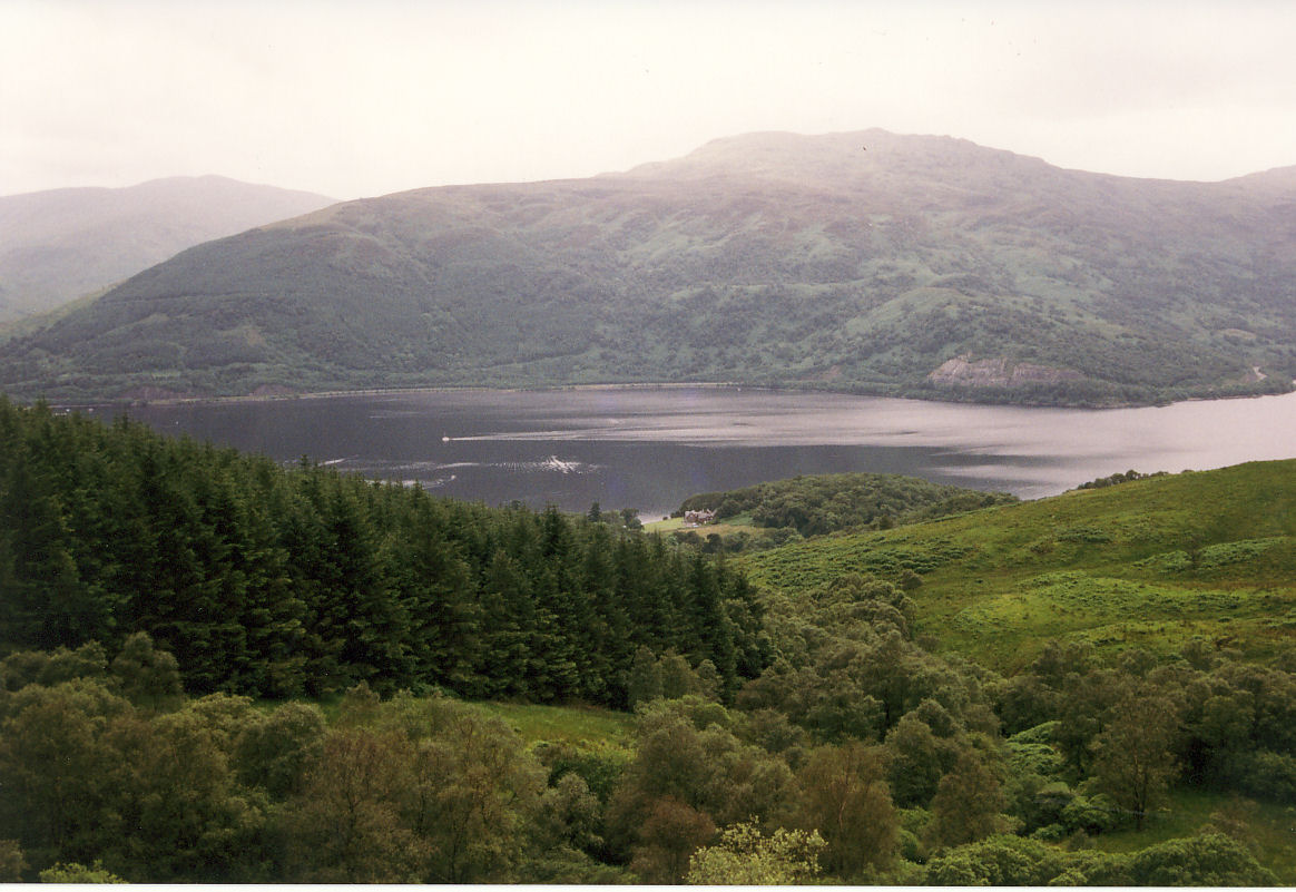 krajobraz z Loch Lomond