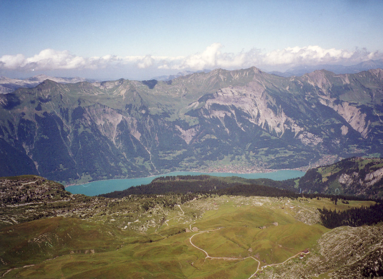 jezioro Brienz i Interlaken