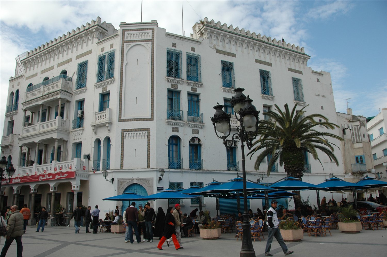 Tunis - oryginalny dom